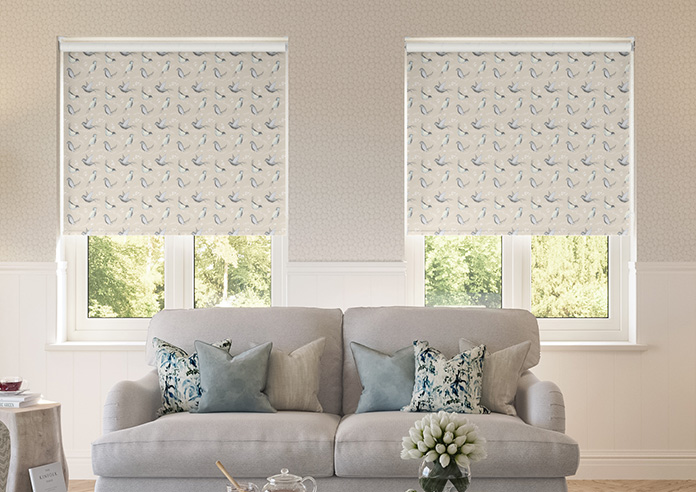Bluebirds, Peanut - Twist&Fit Roller Blind - Image 3